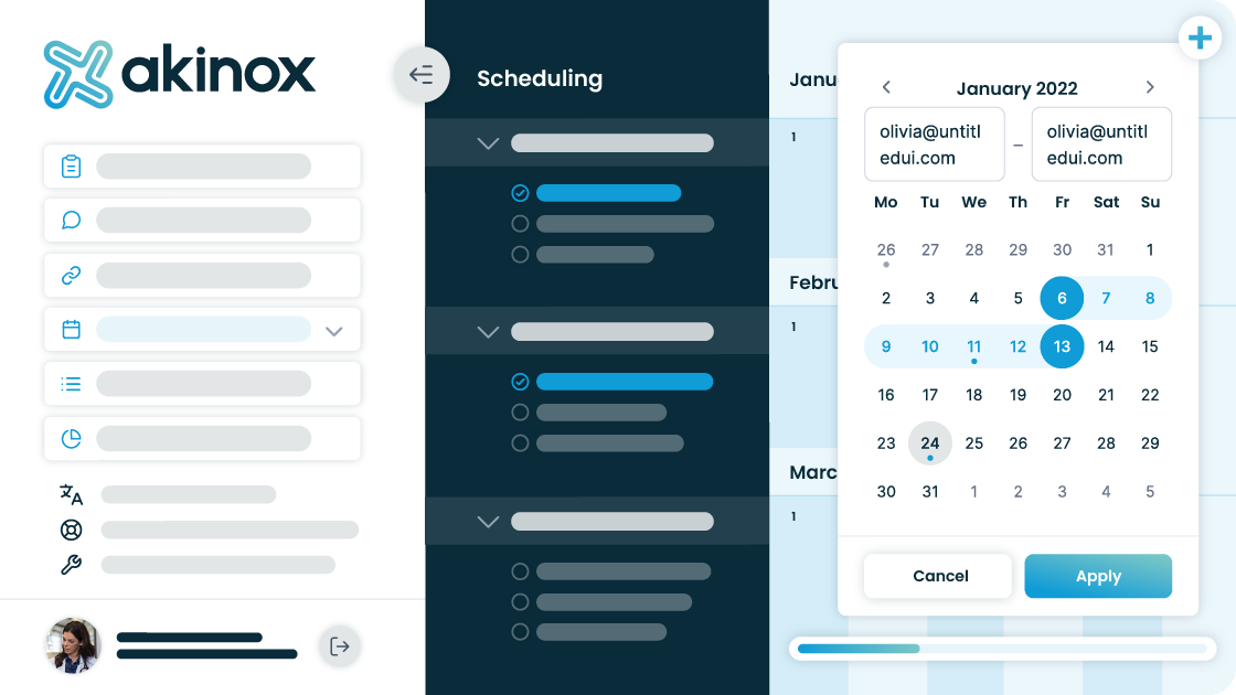 Akinox-Linx_Scheduling